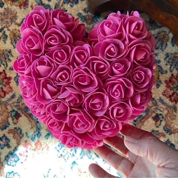 Always & Forever Bear in bright pink with black tie. New in the box. It’s a girl - Picture 5 of 9